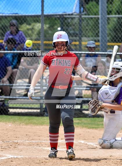 Thumbnail 3 in Mayflower vs Atkins (AAA 3A Regional semifinal) photogallery.