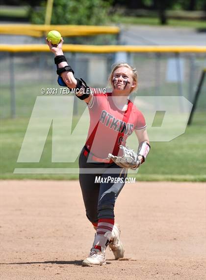 Thumbnail 1 in Mayflower vs Atkins (AAA 3A Regional semifinal) photogallery.