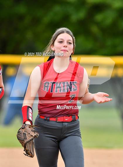 Thumbnail 3 in Mayflower vs Atkins (AAA 3A Regional semifinal) photogallery.
