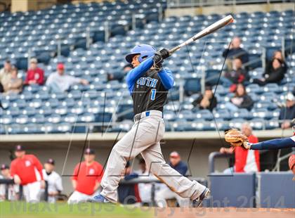 Thumbnail 3 in South Forsyth vs. Dunwoody (Gwinnett Braves Baseball Showcase) photogallery.