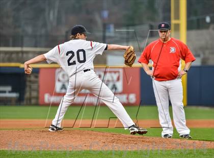 Thumbnail 1 in South Forsyth vs. Dunwoody (Gwinnett Braves Baseball Showcase) photogallery.