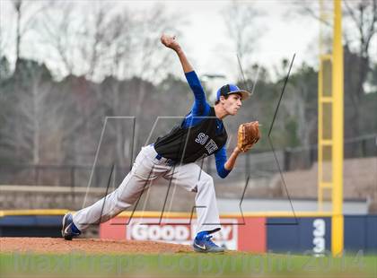 Thumbnail 1 in South Forsyth vs. Dunwoody (Gwinnett Braves Baseball Showcase) photogallery.