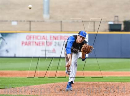 Thumbnail 3 in South Forsyth vs. Dunwoody (Gwinnett Braves Baseball Showcase) photogallery.