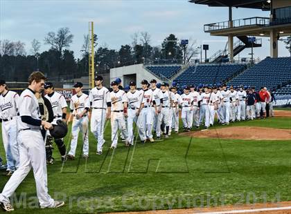 Thumbnail 3 in South Forsyth vs. Dunwoody (Gwinnett Braves Baseball Showcase) photogallery.