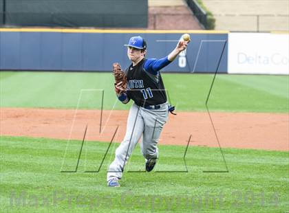Thumbnail 1 in South Forsyth vs. Dunwoody (Gwinnett Braves Baseball Showcase) photogallery.