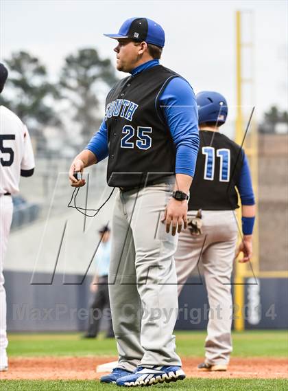 Thumbnail 1 in South Forsyth vs. Dunwoody (Gwinnett Braves Baseball Showcase) photogallery.