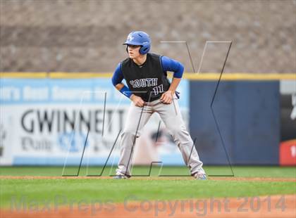 Thumbnail 3 in South Forsyth vs. Dunwoody (Gwinnett Braves Baseball Showcase) photogallery.