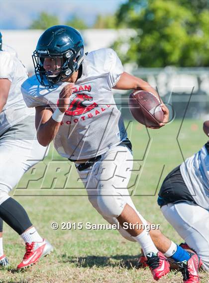 Thumbnail 3 in James Logan (Intersquad Scrimmage) photogallery.