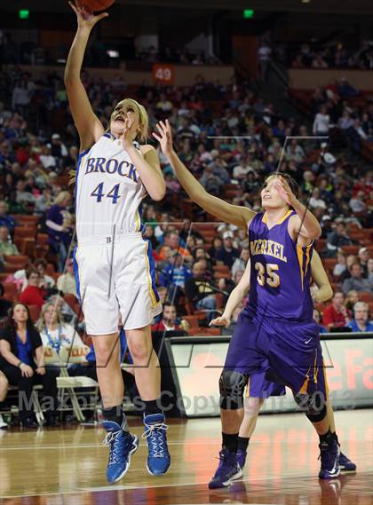 Thumbnail 3 in Brock vs. Merkel (UIL 2A Final) photogallery.