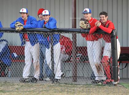 Thumbnail 2 in Muenster vs Prairiland (Trenton Tournament) photogallery.
