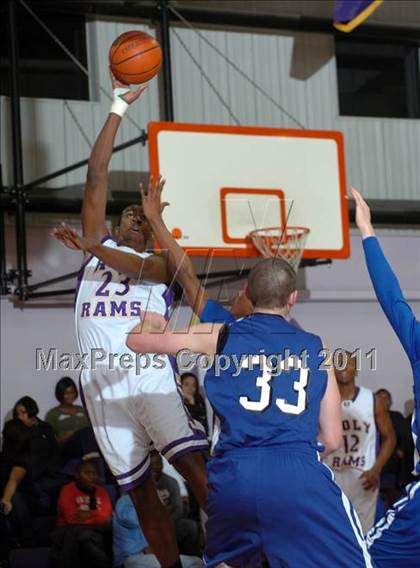 Thumbnail 3 in Fayetteville Christian vs. Word of God Christian Academy photogallery.