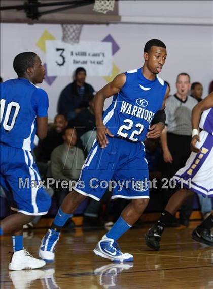 Thumbnail 2 in Fayetteville Christian vs. Word of God Christian Academy photogallery.
