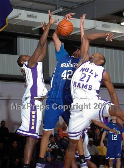 Thumbnail 1 in Fayetteville Christian vs. Word of God Christian Academy photogallery.