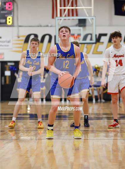 Thumbnail 3 in Newport Central Catholic vs Newport (36th District Tournament) photogallery.