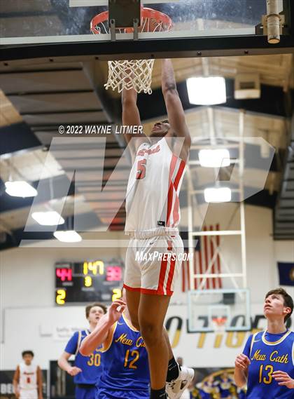 Thumbnail 2 in Newport Central Catholic vs Newport (36th District Tournament) photogallery.