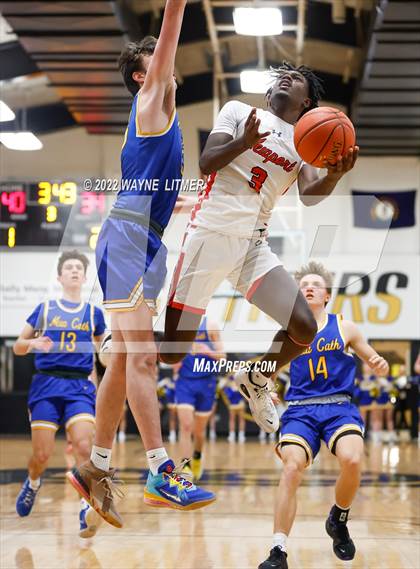 Thumbnail 3 in Newport Central Catholic vs Newport (36th District Tournament) photogallery.