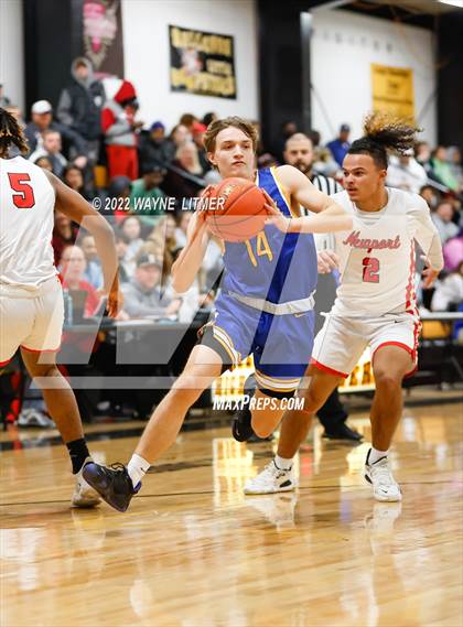 Thumbnail 3 in Newport Central Catholic vs Newport (36th District Tournament) photogallery.