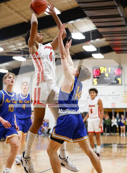 Thumbnail 3 in Newport Central Catholic vs Newport (36th District Tournament) photogallery.