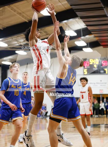 Thumbnail 1 in Newport Central Catholic vs Newport (36th District Tournament) photogallery.