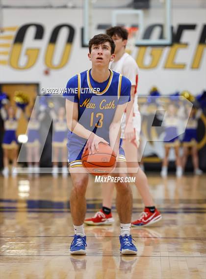 Thumbnail 2 in Newport Central Catholic vs Newport (36th District Tournament) photogallery.