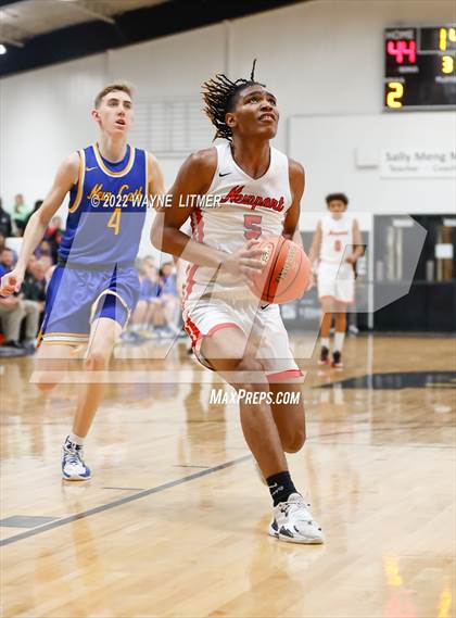 Thumbnail 3 in Newport Central Catholic vs Newport (36th District Tournament) photogallery.
