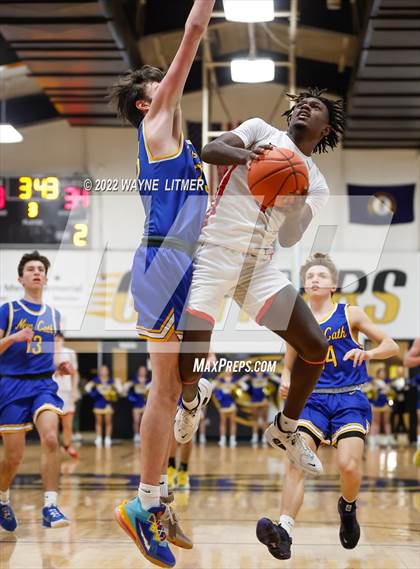 Thumbnail 2 in Newport Central Catholic vs Newport (36th District Tournament) photogallery.