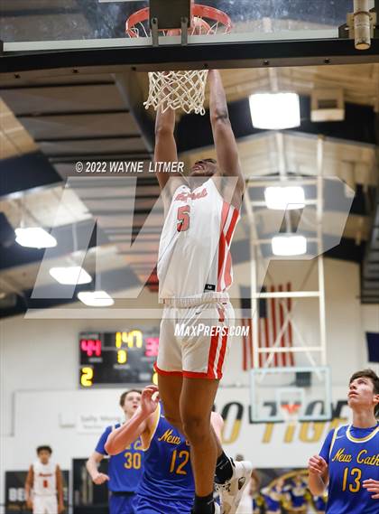 Thumbnail 1 in Newport Central Catholic vs Newport (36th District Tournament) photogallery.