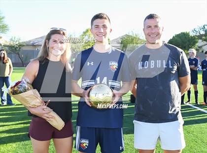 Thumbnail 1 in St. Johns @ North Valley Christian Academy (Senior Night) photogallery.