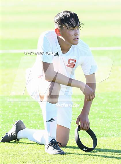 Thumbnail 3 in St. Johns @ North Valley Christian Academy (Senior Night) photogallery.