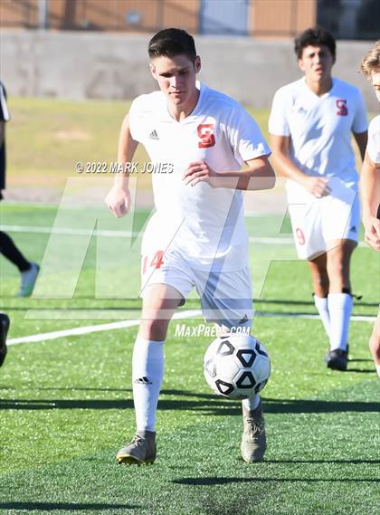 Thumbnail 3 in St. Johns @ North Valley Christian Academy (Senior Night) photogallery.