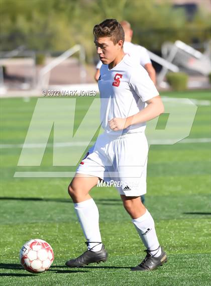 Thumbnail 2 in St. Johns @ North Valley Christian Academy (Senior Night) photogallery.