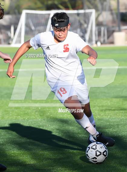 Thumbnail 1 in St. Johns @ North Valley Christian Academy (Senior Night) photogallery.