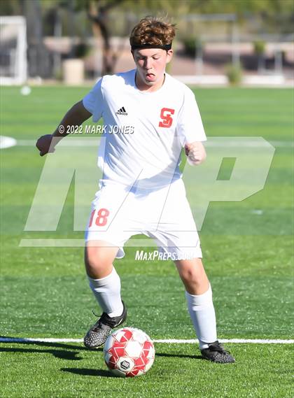 Thumbnail 3 in St. Johns @ North Valley Christian Academy (Senior Night) photogallery.