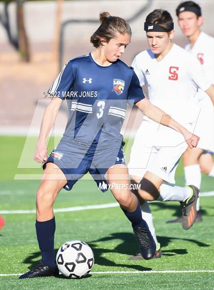 Thumbnail 2 in St. Johns @ North Valley Christian Academy (Senior Night) photogallery.