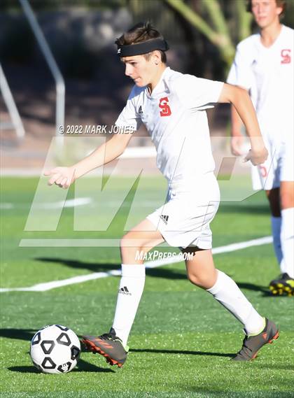 Thumbnail 3 in St. Johns @ North Valley Christian Academy (Senior Night) photogallery.