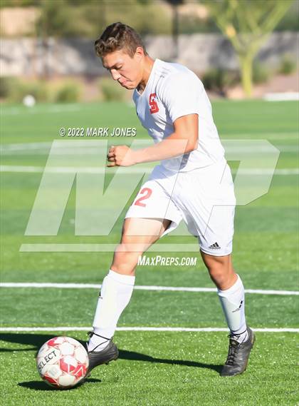 Thumbnail 3 in St. Johns @ North Valley Christian Academy (Senior Night) photogallery.