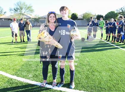 Thumbnail 3 in St. Johns @ North Valley Christian Academy (Senior Night) photogallery.