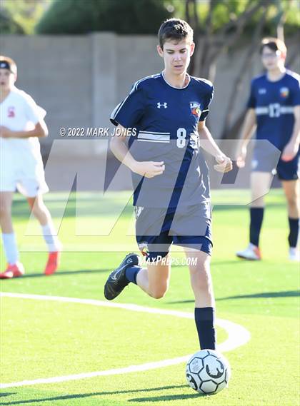 Thumbnail 2 in St. Johns @ North Valley Christian Academy (Senior Night) photogallery.