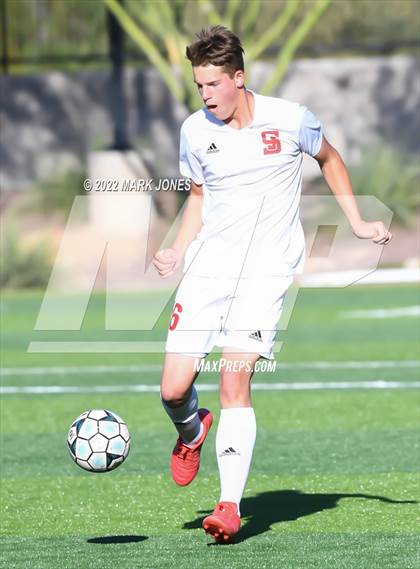 Thumbnail 2 in St. Johns @ North Valley Christian Academy (Senior Night) photogallery.
