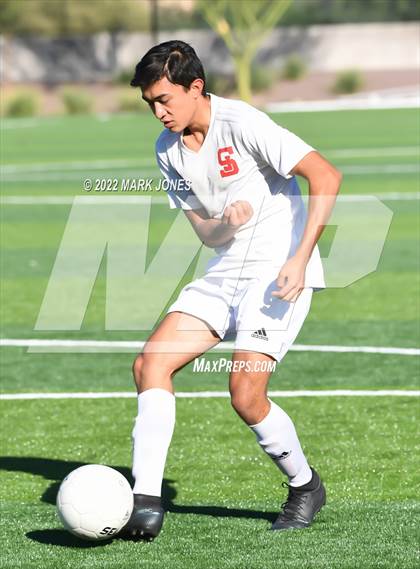 Thumbnail 3 in St. Johns @ North Valley Christian Academy (Senior Night) photogallery.