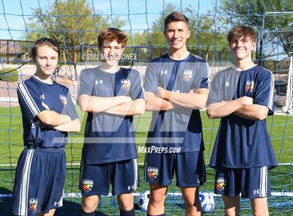 Thumbnail 2 in St. Johns @ North Valley Christian Academy (Senior Night) photogallery.