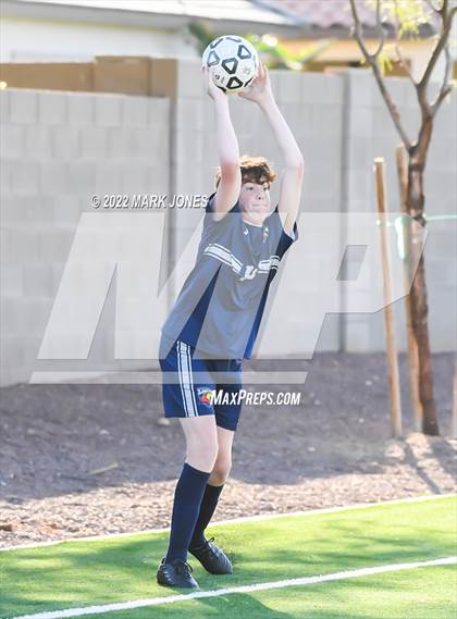 Thumbnail 3 in St. Johns @ North Valley Christian Academy (Senior Night) photogallery.