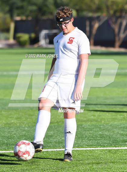 Thumbnail 2 in St. Johns @ North Valley Christian Academy (Senior Night) photogallery.