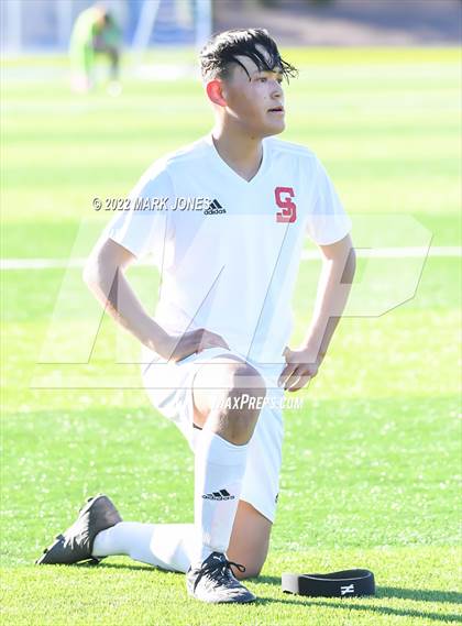 Thumbnail 2 in St. Johns @ North Valley Christian Academy (Senior Night) photogallery.