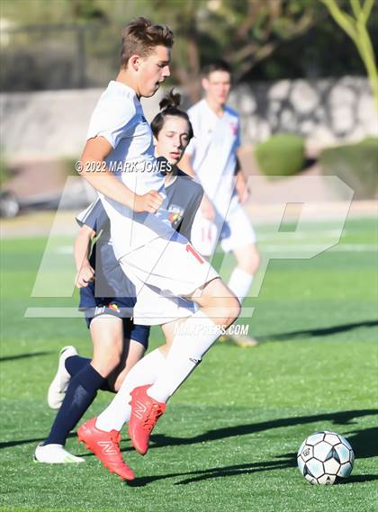 Thumbnail 3 in St. Johns @ North Valley Christian Academy (Senior Night) photogallery.