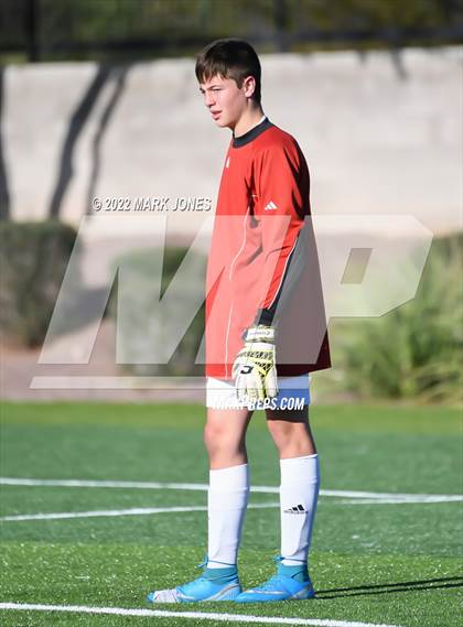 Thumbnail 3 in St. Johns @ North Valley Christian Academy (Senior Night) photogallery.