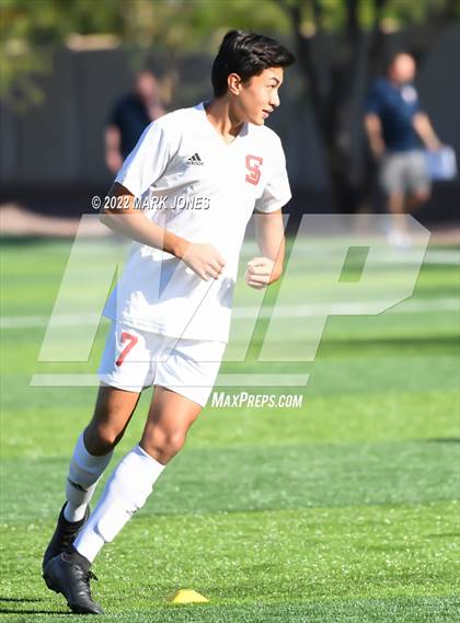 Thumbnail 2 in St. Johns @ North Valley Christian Academy (Senior Night) photogallery.