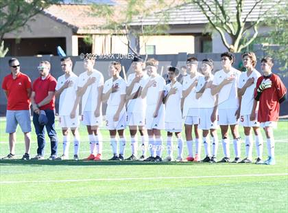 Thumbnail 2 in St. Johns @ North Valley Christian Academy (Senior Night) photogallery.