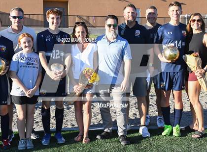 Thumbnail 1 in St. Johns @ North Valley Christian Academy (Senior Night) photogallery.