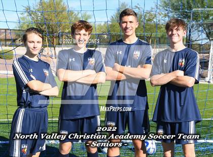 Thumbnail 3 in St. Johns @ North Valley Christian Academy (Senior Night) photogallery.